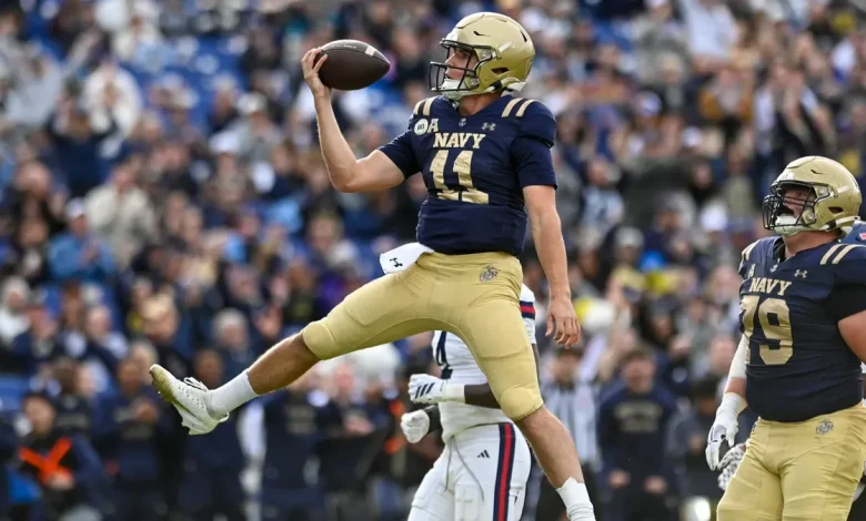 Blake Horvath injury update: Navy star QB out vs Notre Dame, per reports