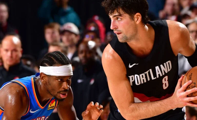 Blazers erase 22-point deficit to hand Thunder 1st loss of season