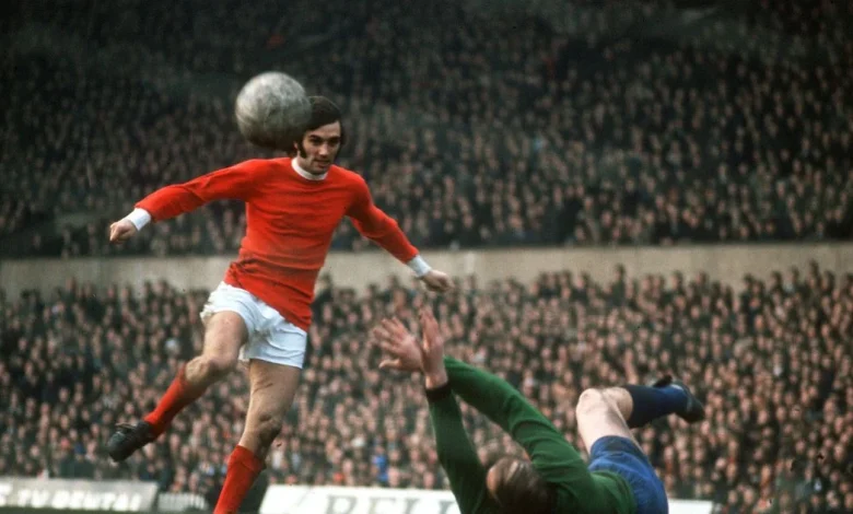 Blonde bombshell who was George Best's first lover shaved head and became a Buddhist