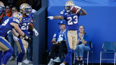 Blue Bombers' Trey Vaval captures CFL's top special-teams player award