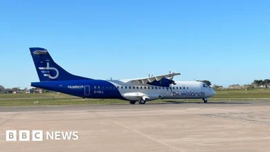 Blue Islands: Aurigny and Loganair step in to rescue passengers