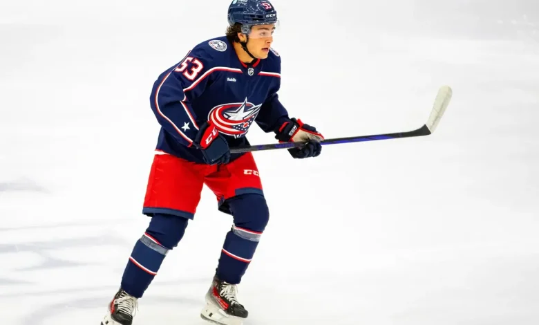 Blue Jackets’ Luca Pinelli to make NHL debut against Leafs