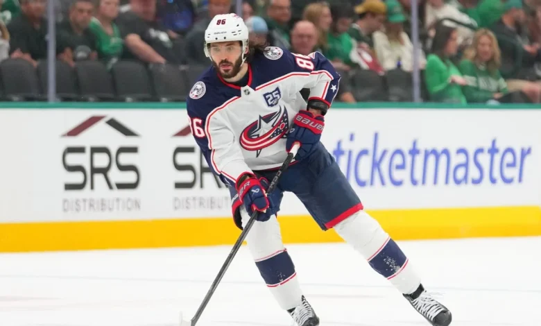 Blue Jackets' Werenski in, Marchenko and Olivier out vs. Maple Leafs