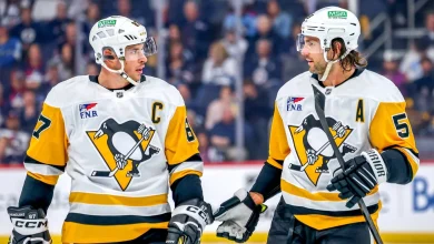 "Blue Jackets" un "Penguins" sagādā vilšanos Latvijas faniem, Ābolam un Balinskim mainīgas sekmes