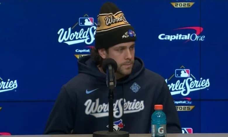 Blue Jays' Ernie Clement gives heartfelt message to Canadians ahead of Game 7