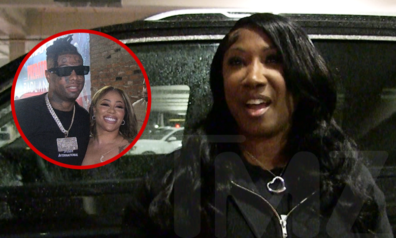 Blueface's Mother Advocates for Kim Kardashian Over Hazel-E