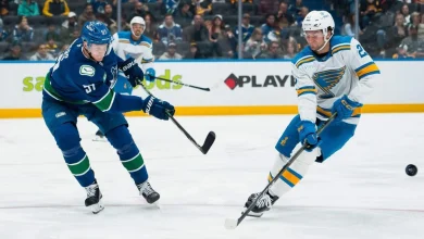 Blues assign Logan Mailloux to AHL for what GM Doug Armstrong calls ‘a reset’ - The Athletic
