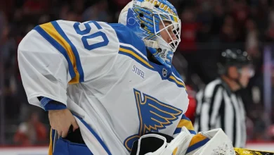 Blues goalie had 'full intention' to give Ovi puck