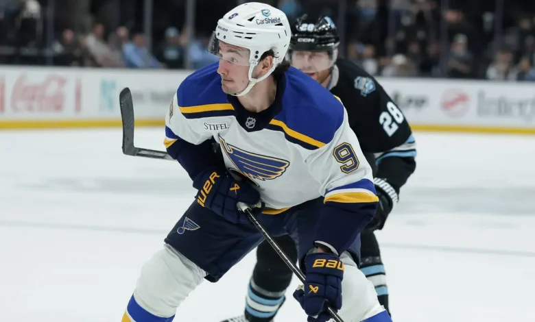 Blues place Alexandre Texier on unconditional waivers