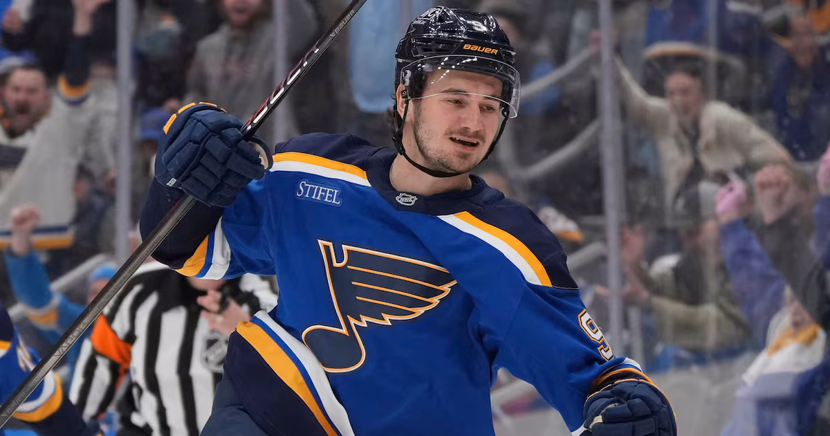 Blues waive Texier for contract termination, Sens reportedly interested in forward