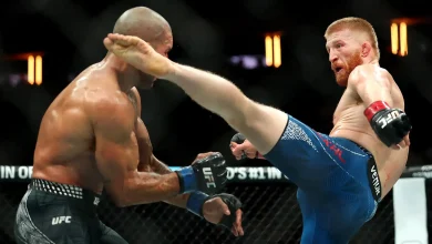 Bo Nickal Just Kicked Rodolfo Vieira's Head Into The Rafters At MSG