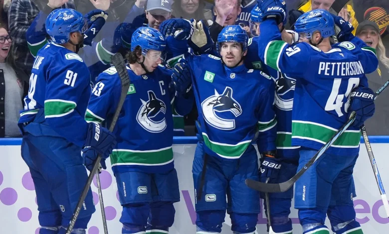 Boeser, Lankinen lead Canucks to win over Blue Jackets