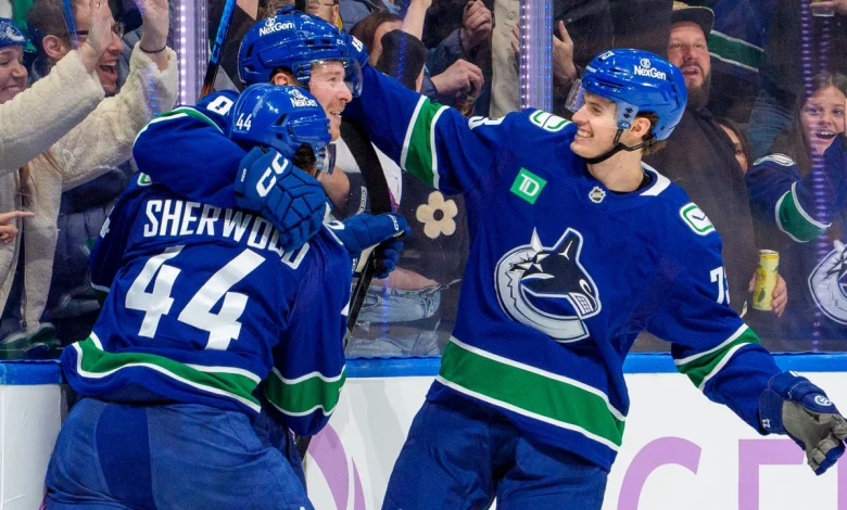 Boeser breaks tie in 3rd period, Canucks defeat Blue Jackets