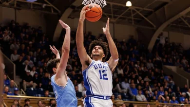 Boozer's 35 points tie 2nd most by Duke freshman
