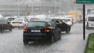 Borrasca Claudia en Madrid: AEMET advierte de tormentas eléctricas y lluvias de hasta 50 l/m2 en todas estas zonas