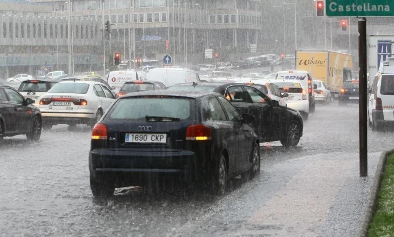 Borrasca Claudia en Madrid: AEMET advierte de tormentas eléctricas y lluvias de hasta 50 l/m2 en todas estas zonas