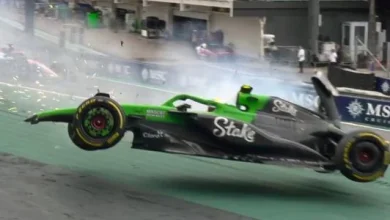 Bortoleto fica fora da classificação e larga em último no GP de São Paulo