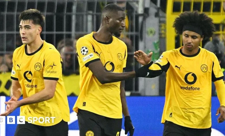 Borussia Dortmund 4-0 Villarreal: Serhou Guirassy double as Dortmund beat 10-man Villarreal