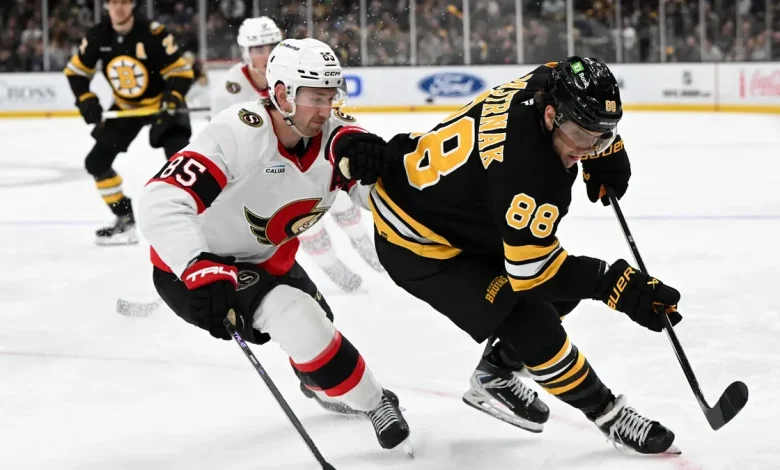 Boston Bruins at Ottawa Senators odds, picks and predictions