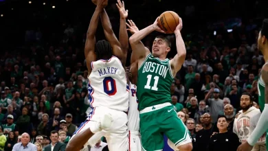 Boston Celtics (2-3) at Philadelphia 76ers (4-0) Game #6 10/31/25