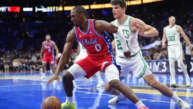 Boston Celtics (5-6) at Philadelphia 76ers (6-4) Game #12 11/11/25