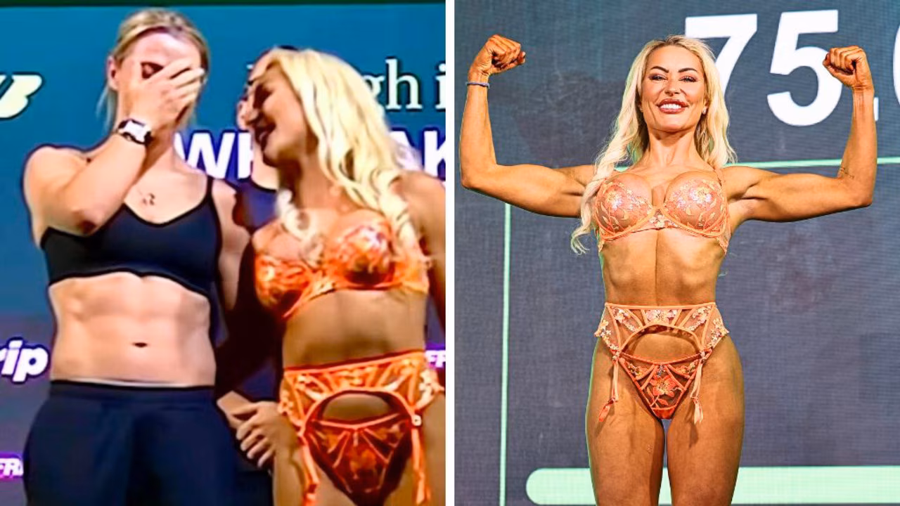 Boxer’s wardrobe malfunction goes viral