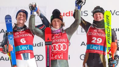 Braathen Wins Levi Men’s Slalom, Hallberg Shines for Finland