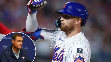 Brandon Nimmo was willing to trade Mets immortality for World Series chance with Rangers