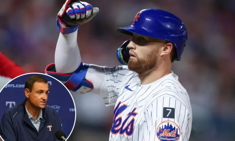 Brandon Nimmo was willing to trade Mets immortality for World Series chance with Rangers