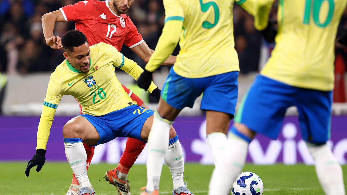 Brasil - Túnez, en vivo: amistoso internacional, hoy en directo