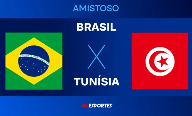 Brasil x Tunísia: confira a transmissão da Jovem Pan ao vivo