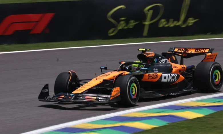 Brazilian GP: Norris on pole in sprint qualifying