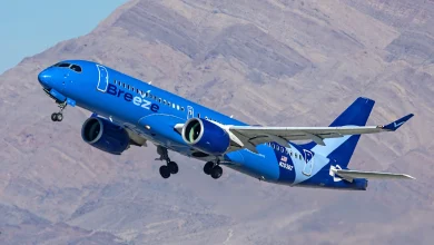 Breeze Adds Seven Routes, New Airport