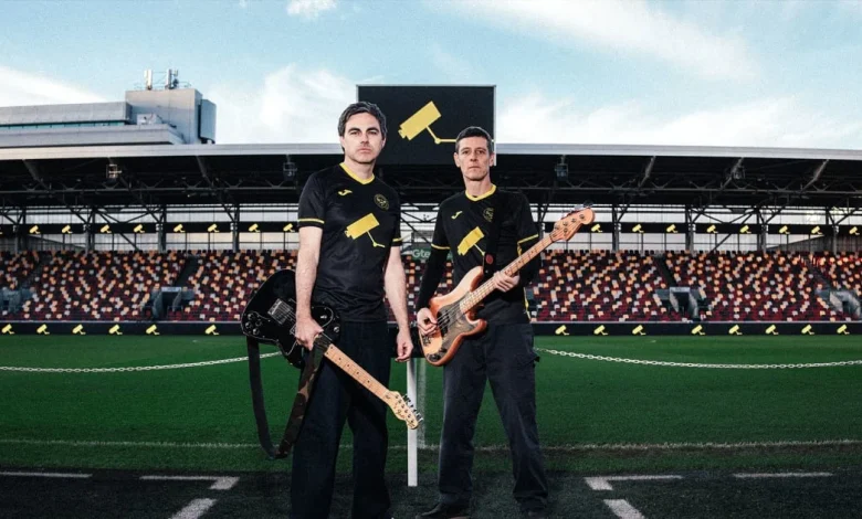 Brentford unveils special-edition shirt in collaboration with band Hard-Fi