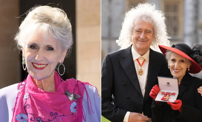 Brian May pens emotional message to wife Anita Dobson on big day
