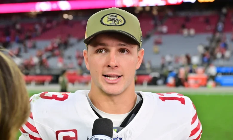 Brock Purdy delivers passionate message before 49ers face Panthers