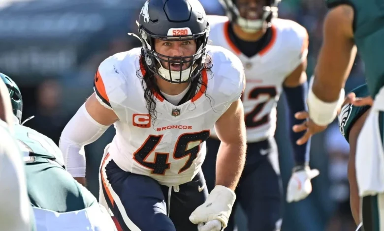 Broncos LB Alex Singleton says cancerous tumor successfully removed