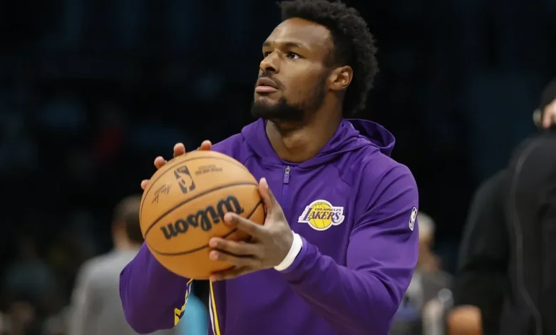 Bronny James will start alongside Luka Doncic as Lakers take on Bucks