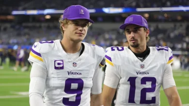 Brosmer gets 1st start in Vikings-Darnold reunion
