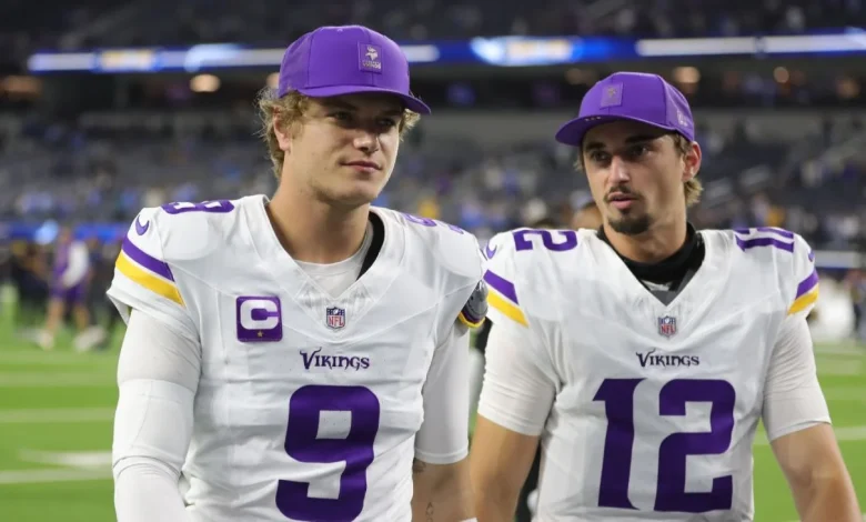 Brosmer gets 1st start in Vikings-Darnold reunion