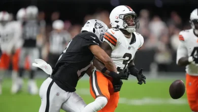 Browns' Jerry Jeudy puts bizarre fumble, low-light on tape vs. Raiders