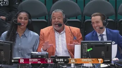 Bruce Pearl, Candace Parker share awkward on-air moment about Parker's dating history at Tennessee