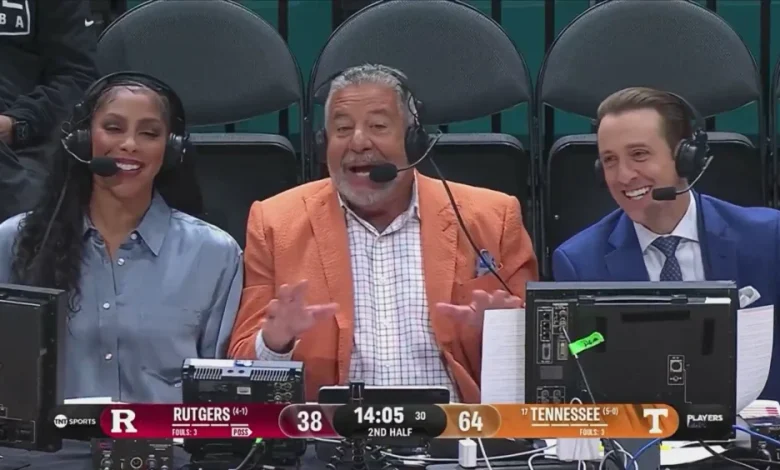 Bruce Pearl, Candace Parker share awkward on-air moment about Parker's dating history at Tennessee