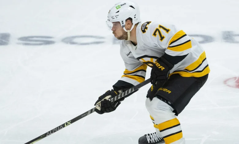 Bruins Make Several Roster Moves Before Hurricanes Clash