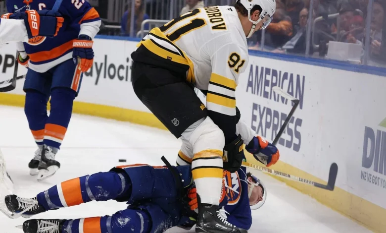 Bruins’ Nikita Zadorov, Zdeno Chara and the dividends of intimidation