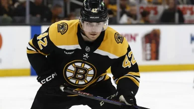 Bruins Official Lineup Without Pastrnak, Zacha Against New York Rangers