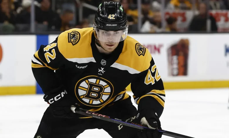 Bruins Official Lineup Without Pastrnak, Zacha Against New York Rangers