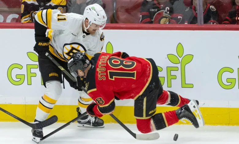 Bruins' Projected Lines For Big Senators Matchup