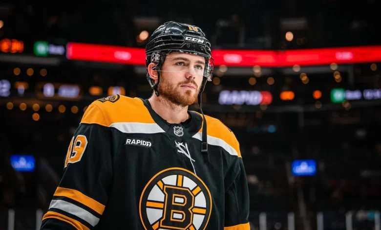 Bruins center Johnny Beecher, a waivers assignment and a frank evaluation