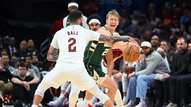 Bruins in the NBA Lonzo Ball looks to continue road back in Cleveland